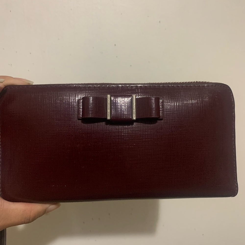Coach Sherry Maroon Wallet